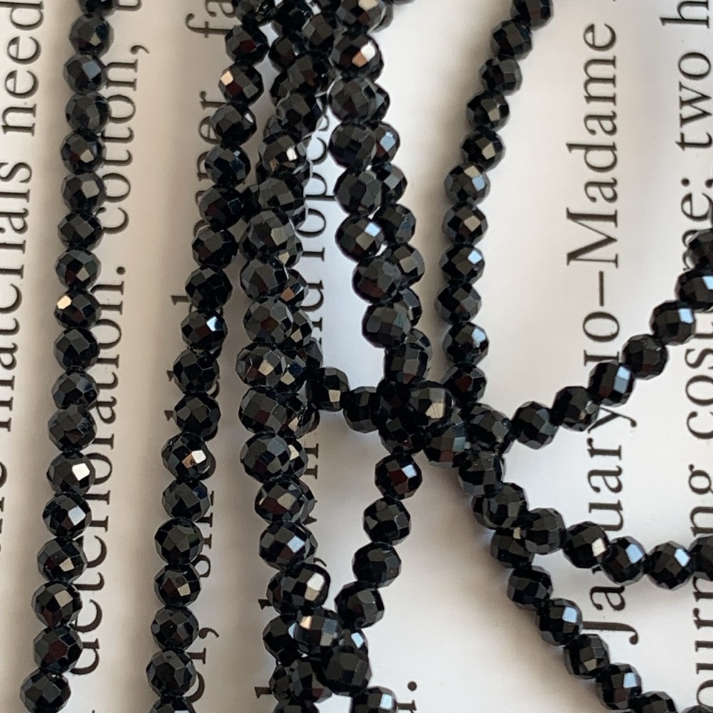 🔥❤️🔥❤️ Brunello Cucinelli Black Monili Loop Earrings 🔥❤️🔥❤️ - Picture 9 of 10